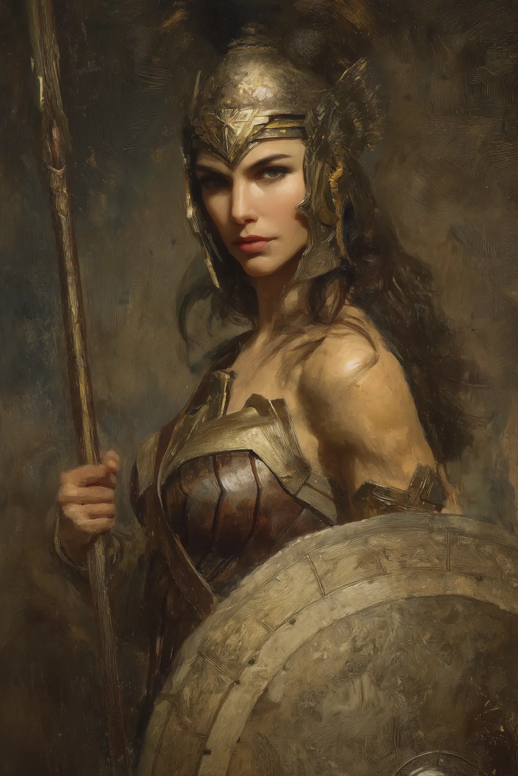 Greek queen Athena